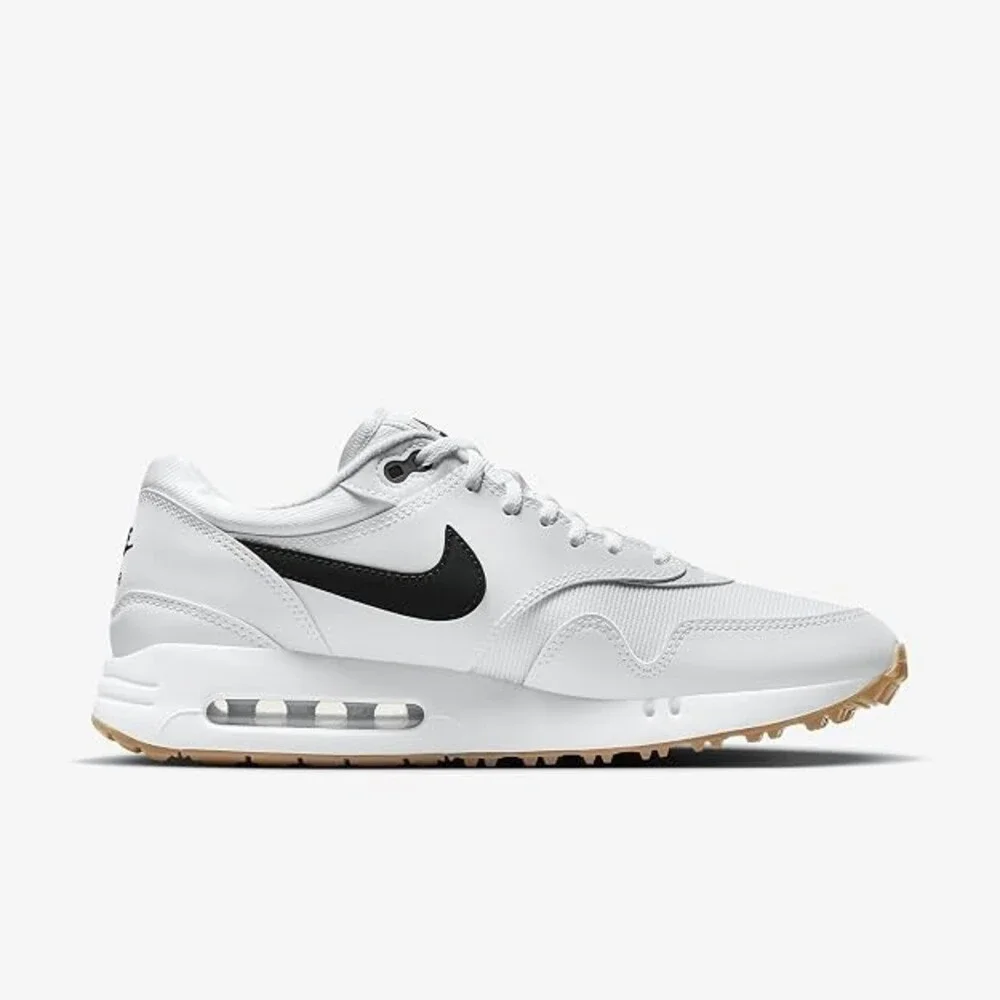 Nike Mens Air Max 1 '86 Og Golf SHOES White/Gum Medium Brown/Black SZ 9.5